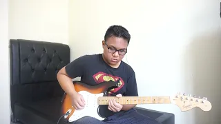 While My Guitar Gently Weeps (Solo)-The Beatles (Electric Guitar Cover)