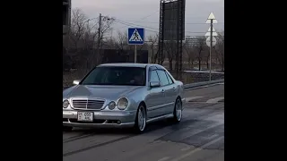 Mercedes-Benz W210 E55 AMG Drug race #shorts