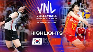 🇨🇳 CHN vs 🇰🇷 KOR. - Highlights Week 3 | Women's VNL 2023