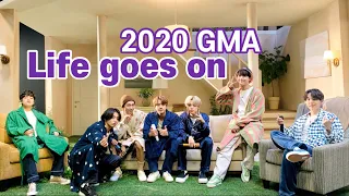 BTS on GMA 2020  'Life goes on'  / gmabts2020 / live performance