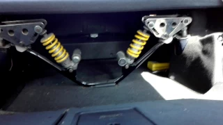 Opel Vectra B RWD PushRod suspension