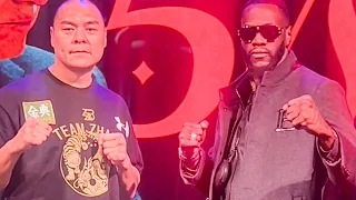 EXPLOSIVE Deontay Wilder vs Zhilei Zhang • FULL KICKOFF PRESS CONFERENCE