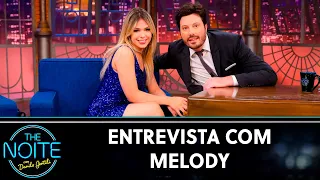 Entrevista com a cantora Melody | The Noite (15/04/22)