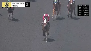 Race 2 Replay on April 14, 2024 at Golden Gate Fields