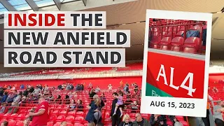 First look INSIDE the new Anfield Road Stand | Anfield Test Event