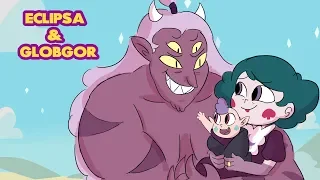 Eclipsa and Globgor( Eclipsa butterfly family ) Star Vs  The Forces of Evil Fan Comics Episode 80