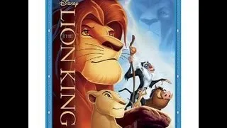 The Lion King Blu-Ray Unboxing