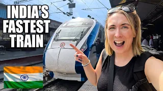 OUR VANDE BHARAT EXPRESS EXPERIENCE! (India Luxury Train) 🇮🇳 हिंदी उपशीर्षक