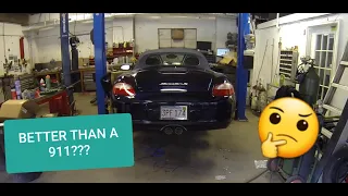 2006 PORSCHE BOXSTER S & CAYMAN TOP GEAR VALVED CATBACK EXHAUST INSTALL & REVIEW (NICER THAN A 911?)