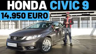 Honda Civic 9 Sedan, o masina cumparata cu 14.950 euro in 2015