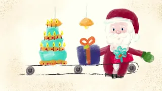 HAPPY BIRTHDAY - CHRISTMAS SEASON (Santa singing)