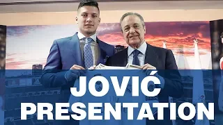 LIVE | Luka Jović's Real Madrid presentation