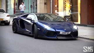 DMC Lamborghini Aventador Roadster in London