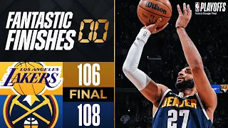 Final 5:23 MUST-SEE ENDING #7 Lakers at #2 Nuggets | Game 5 | April 30, 2024