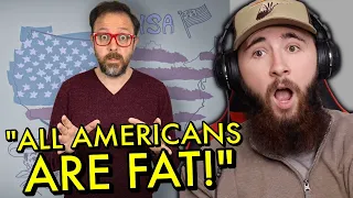 AMERICAN Reacts to 7 Myths British People Believe About America! *shocking*