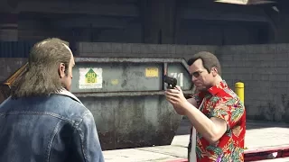 GTA V Movie Michael kills Trevor (Rockstar Editor)