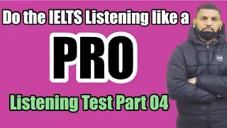 How can we do IELTS Listening part 4 very quickly|Do IELTS listening  like a PRO