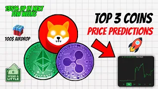 🔥Top 3 BEST Crypto Coins To Buy Now That Could 100X In 15 DAYS!! TURN $1K INTO $100K (HUGE GROWTH)🚀