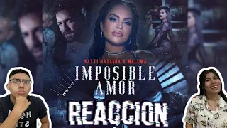 MEXICANOS REACCIONAN 🇲🇽🇩🇴🇨🇴II Natti Natasha x Maluma - Imposible Amor [Official Video]