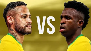 Neymar Jr VS Vinicius Jr - Who Is Better? - Humiliating Skills & Goals - 2022 - HD