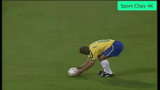 Roberto Carlos Defying the laws of physics - 4K AI Enhanced - Free Kick vs France 1997