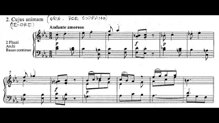 STABAT MATER Pergolesi "Cuius animam gementem" (piano accompaniment karaoke with score)