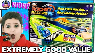 Rocket Racers RC  |   IMPRESSIVE and CHEAP Remote Control Speedway !!