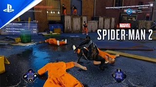 Marvel's Spider-Man 2 New Symbiote Suit Brutal Combat Gameplay - (PC Mod Showcase)