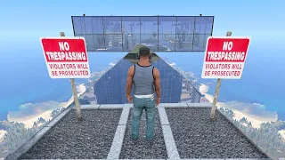 EST-CE QUE LA PASSERELLE EN VERRE VA RESISTER SUR GTA 5 ?!