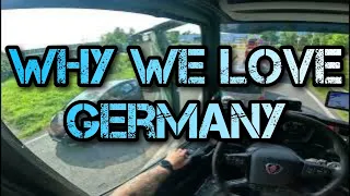 POV Truck Driving 2023 Scania | ASMR | Beautiful Germany | 4k gopro