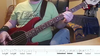Dream Theater - The Spirit Carries On (4-String Bass Cover w/ Bass Tabs)