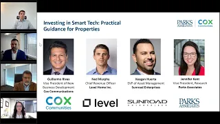 Investing in Smart Tech: Practical Guidance for Properties – co-hosted by Cox Communities