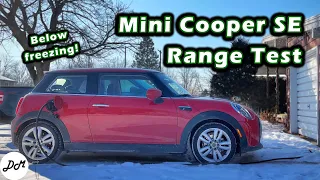 2022 Mini Cooper SE – Real World Highway Range [Cold Weather]