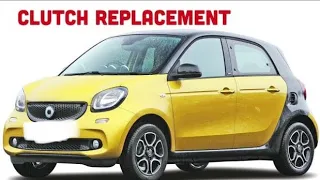 SMART FORFOUR GEARBOX REMOVAL AND CLUTCH REPLACEMENT