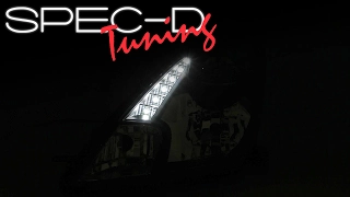 SPECDTUNING DEMO VIDEO: 2000-2005 TOYOTA CELICA PROJECTOR HEADLIGHTS