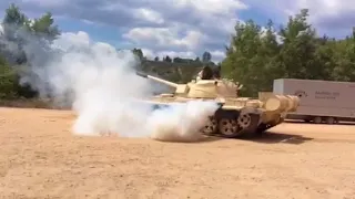 Driving a T 55 - Tank driving Park - www.tankatank.com