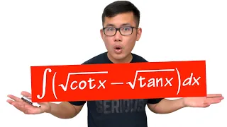 the most elegant way to integrate sqrt(cot(x))-sqrt(tan(x))