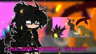 MV Kaijus React To:  Hakaishin godzilla Vs Many //