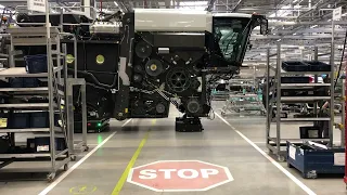 Claas combine factory Harsewinkel showing Lexion production in 2022 - part 1