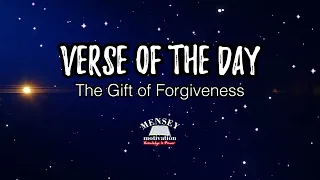 The Gift of Forgiveness |  Bible Verse of the Day | April 21, 2024 #prayer #faith #verseoftheday