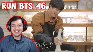 Pottery looks hard - Run BTS 46 Reaction