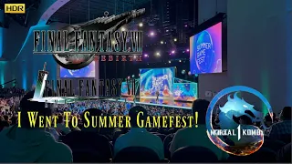 4K HDR Summer Gamefest 2023 | Final Fantasy Rebirth & Mortal Kombat 1 | Live Audience Reactions