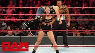 Ronda Rousey vs. Mickie James - Raw Women's Championship Match: Raw, Nov. 19, 2018