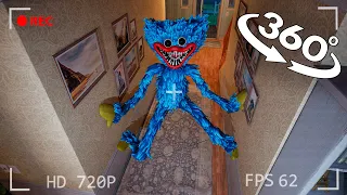 VR 360° Connected to HIDDEN CAMERA! Huggy Wuggy got into My House!