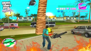 GTA Vice City . Tommy Vercetti Vs Police Fight 🔥 | Grand Theft Auto Vice City