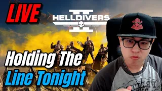 🔴 LIVE: Helldivers 2 | Killing Automatons and HOLDING THE LINE! | Inspiring OTHER DIVERS!