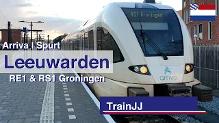 🇳🇱 4K Arriva Spurt Leeuwarden - Fryslân Netherlands | Regional trains - RE1 & RS1 - Groningen