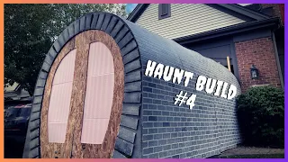 👻Halloween Haunt Build #4 - Sewer Facade/Laser Swamp!🎃