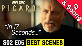 Star Trek Picard Season 2 Episode 5 BEST SCENES – Q vs Soong