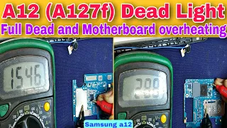 Samsung A127f dead and light solution | Samsung A12, F12, M12 Dead and display light solution